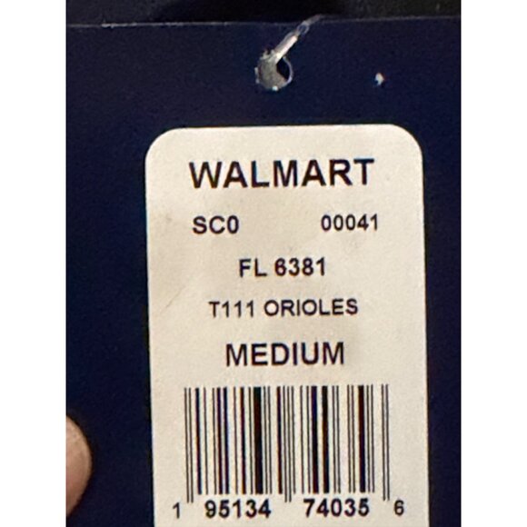 NWT Genuine Merchandise MLB Baltimore Orioles FullZip Jacket Black White Men's M - Picture 6 of 6